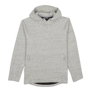 Lululemon Athletica Men’s At Ease Hoodie in Heathered Grey— Size Large